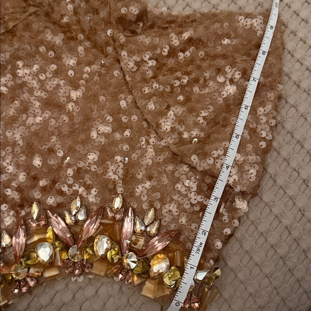 NWT | Sachin + Babi Honey Shiloh Sequin Gown Size 8 - Picture 16 of 17